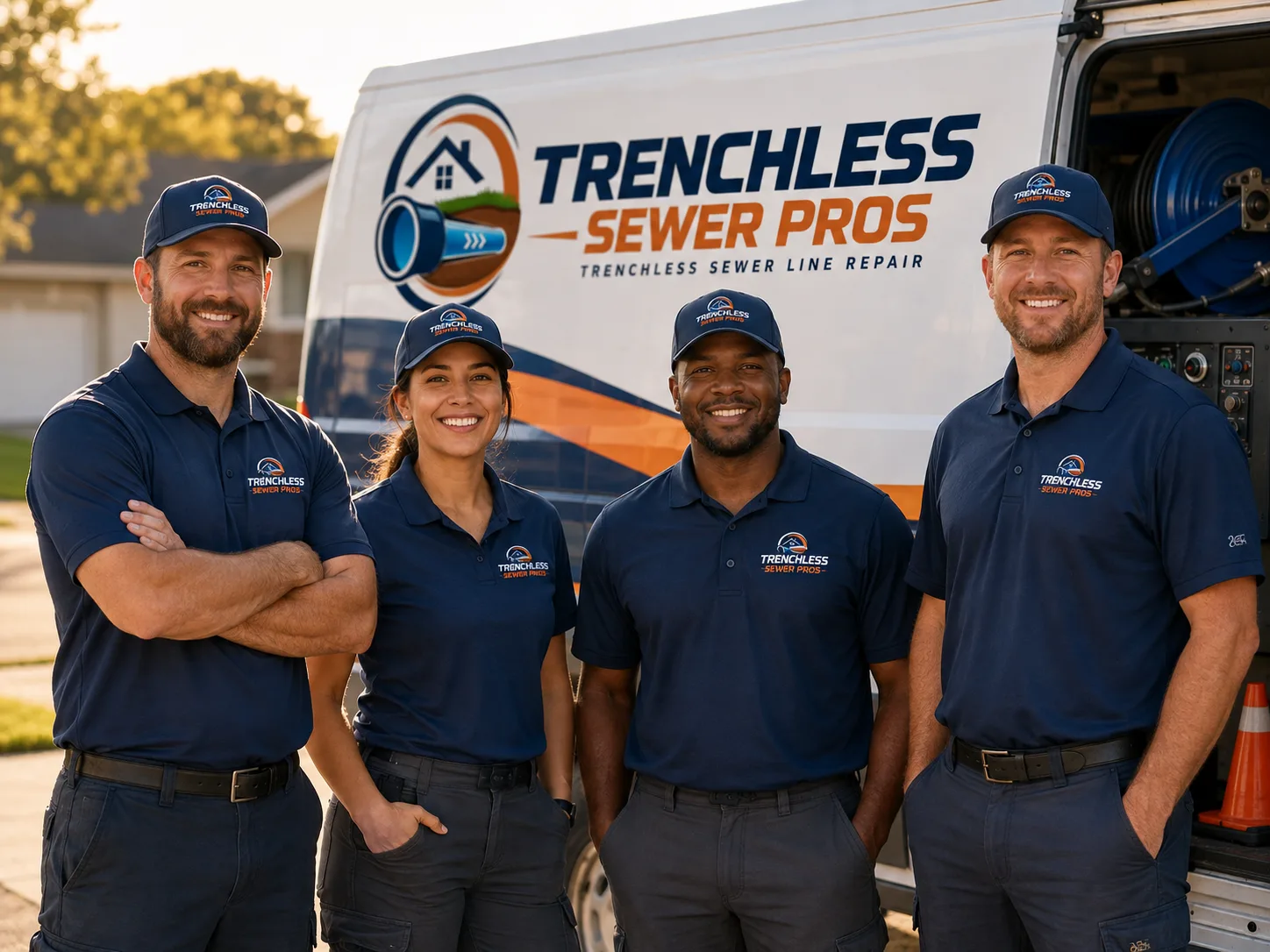 Trenchless Sewer Repair company in Jones, MI